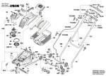 Bosch 3 600 H85 E03 Rotak 32 Ergoflex Lawnmower 230 V / Eu Spare Parts